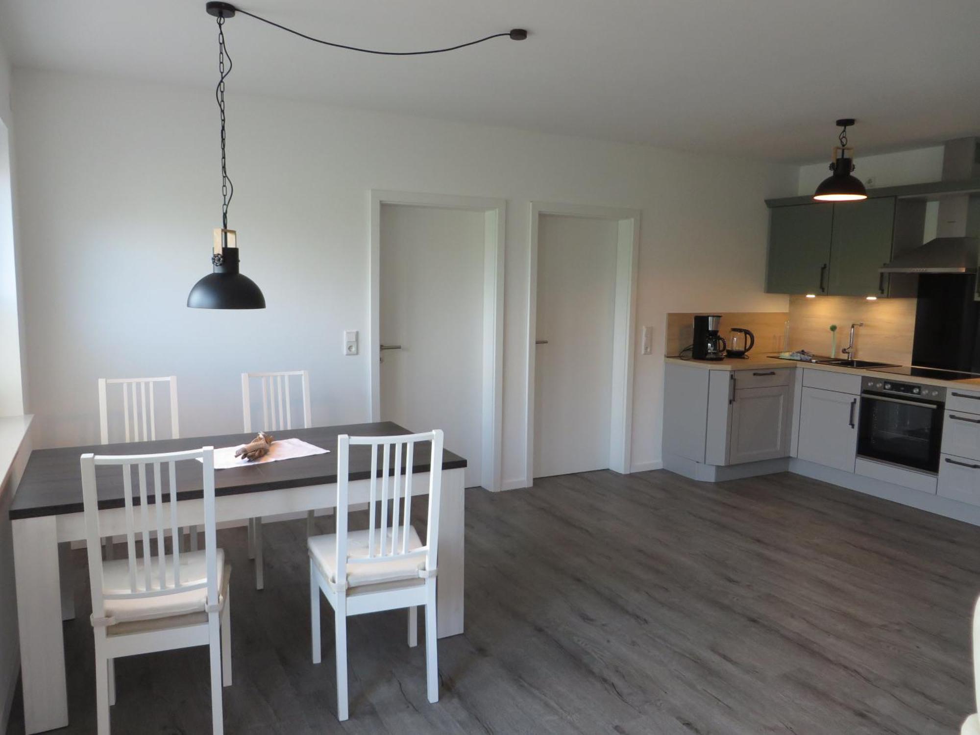 Neu Huus Up Hoecht Fewo 2 Dornum Buitenkant foto