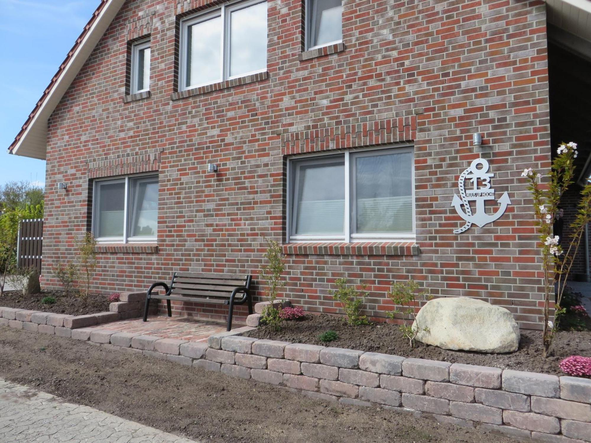Neu Huus Up Hoecht Fewo 2 Dornum Buitenkant foto